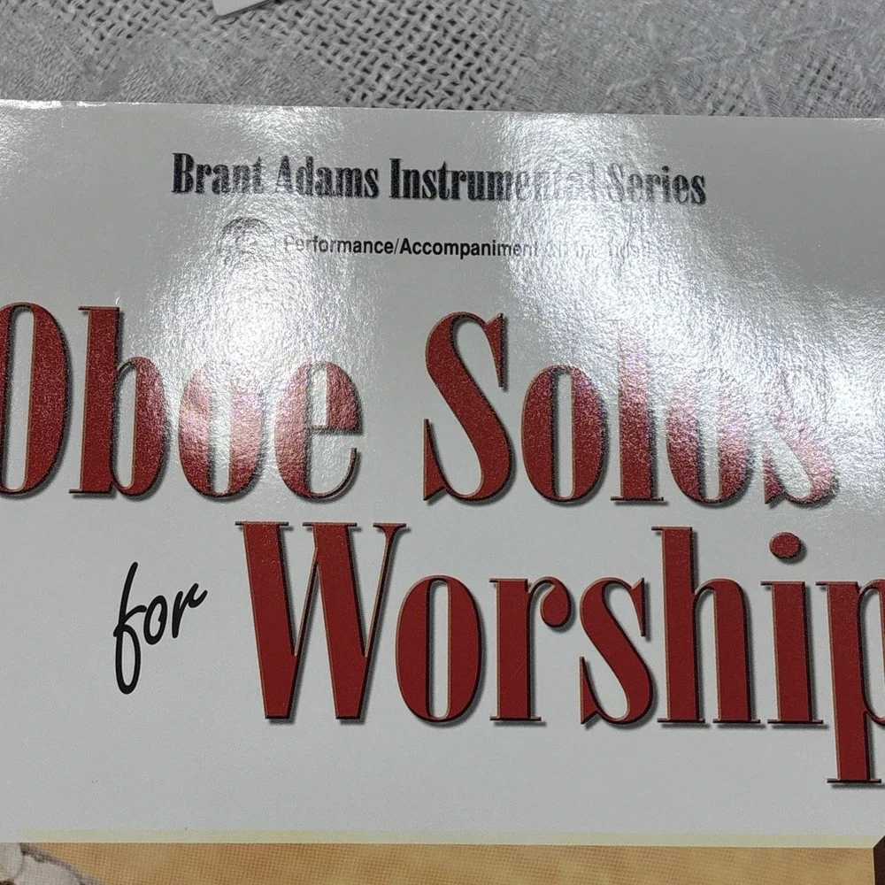 OBOE SOLOS FOR WORSHIP: ARRANGED WITH KEYBOARD By Brant Adams‎